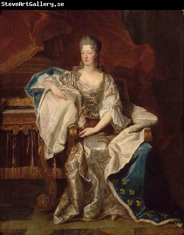 Hyacinthe Rigaud Portrait of Marie Anne de Bourbon